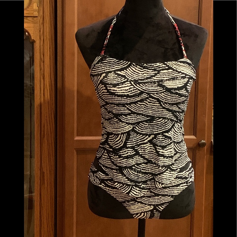 Tankini 2 piece bathing suit size small no tag